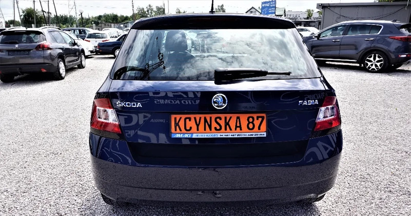 Skoda Fabia cena 31000 przebieg: 48000, rok produkcji 2016 z Brzeg Dolny małe 379